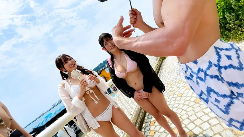 碓井せりな、泉の開放で美脚を披露！豊満な果実とハイビジョン美貌 碓井せりな