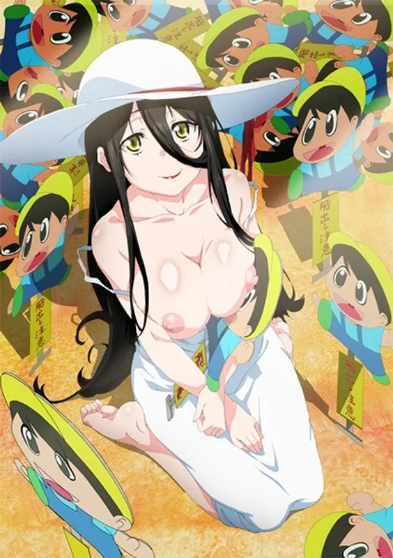 禁断の都市伝説？八尺さんと出会う、豊満な奔放なお姉さん