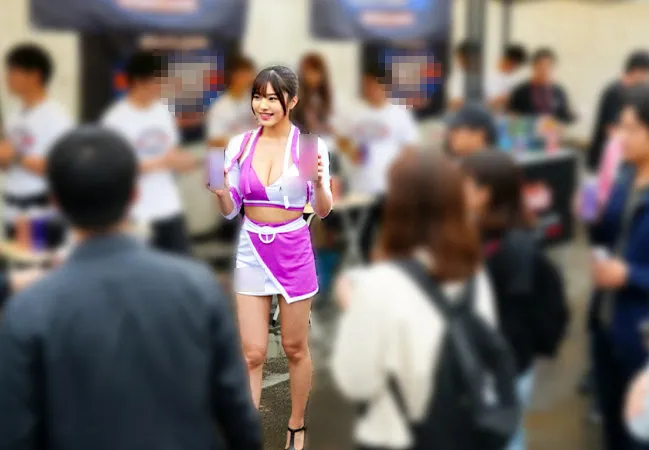 似鳥日菜、4Kで捉えた愛の充填！ミニスカ×職業色々、隠し撮り映像 似鳥日菜