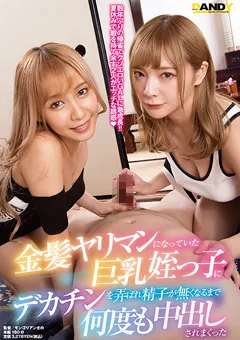 【DANDY】一条みお 逢見リカ 巨乳姪っ子にデカチンを弄ばれ何度も中出しされまくった 【DANDY-830】 一条みお,逢見リカ