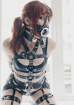 【Gagged Fantasy】革が似合う女 Kat VanWylder Fetcon 2022 Leather 【GAGF-00017】