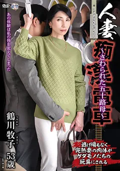 【センタービレッジ】人妻痴○電車～さわられた五十路母～ 鶴川牧子 【IRO-44】 鶴川牧子