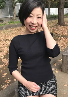 【黒蜜】篠沢のりこ 57歳 中出し熟女 【KMTU-019】