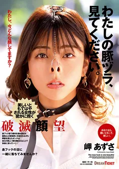 【DREAM TICKET】わたしの豚ヅラ、見てください。 岬あずさ 【NHD-005】 岬あずさ