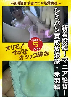 【パンじみちゃんねる】新着投稿！マニア絶賛！シミパン買取放浪旅・赤羽編 【PNJD-043】
