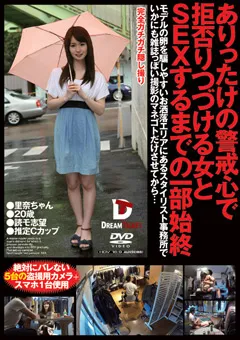 【DREAM TICKET】ありったけの警戒心で拒否りつづける女とSEX 里奈ちゃん 【SND-002】