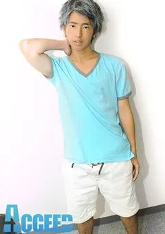 【Acceed】銀髪の爽やかノンケ「卓弥」全力オナニー！！ 【acceed-0620】