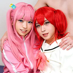 郁〇さん＆ひ〇りさん：愛し合う2人のハイビジョンコスプレ