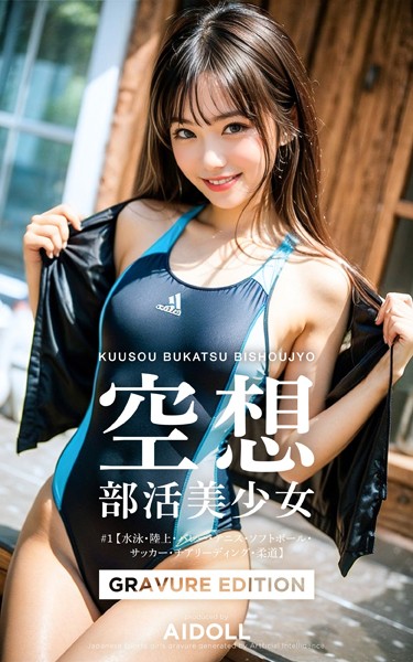 【DMM】空想部活美少女 ＃1 【水泳・陸上・バレー・テニス・ソフトボール・サッカー・チアリーディング・柔道】 GRAVURE EDITION