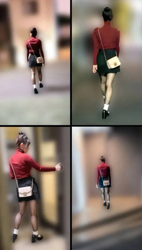 白石なぎさ、4K美脚と巨尻を上から愛でる秘密の観察 白石なぎさ