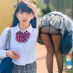 【雫月心桜（桜井千春）】4Kで秘密の観察！制服女子がミニスカ＆黒パンストで魅せる最奥愛 雫月心桜（桜井千春）