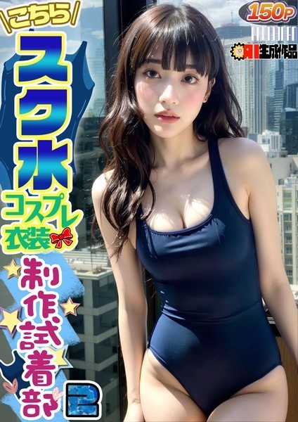 【DMM】AIこちらスク水コスプレ衣装製作試着部 2