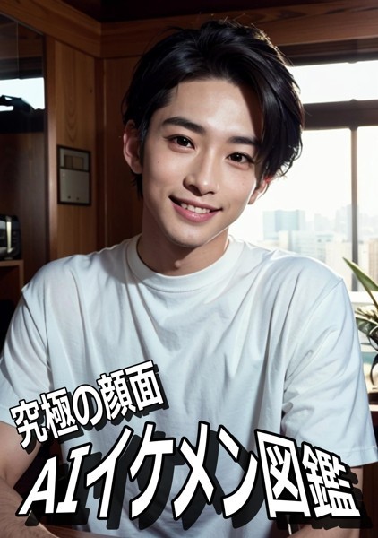 【DMM】AIイケメン図鑑 究極の顔面 爽やかスマイル
