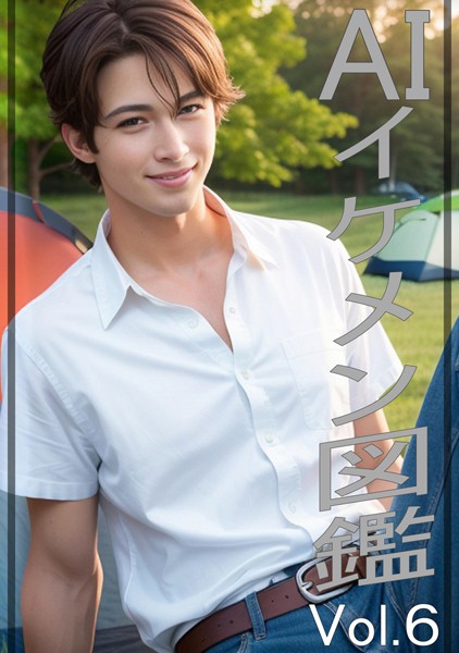 【DMM】AIイケメン図鑑 キャンプ場で過ごすイケメン