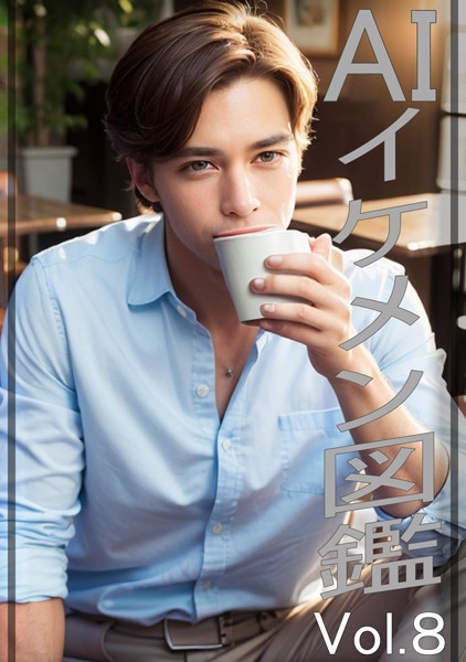 【DMM】AIイケメン図鑑 カフェテリアでのイケメン
