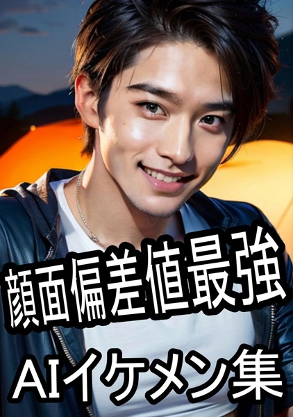【DMM】顔面偏差値最強 AIイケメン集 キャンプ場で語ろうよ