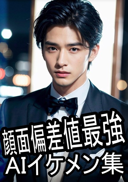 【DMM】顔面偏差値最強 AIイケメン集 タキシードでエスコート