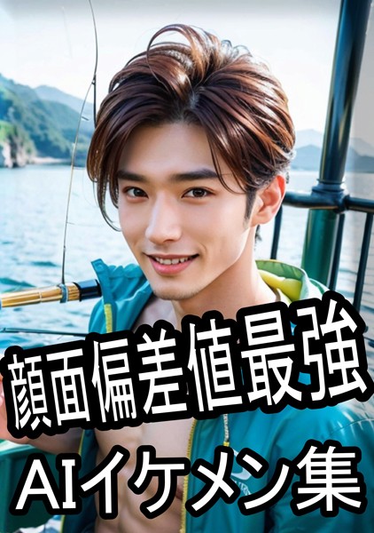 【DMM】顔面偏差値最強 AIイケメン集 君の心も釣っちゃうよ