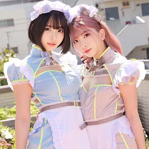 百咲みいろ、プライベートな空間で解放！3人との愛に包まれるコスプレ映像 百咲みいろ