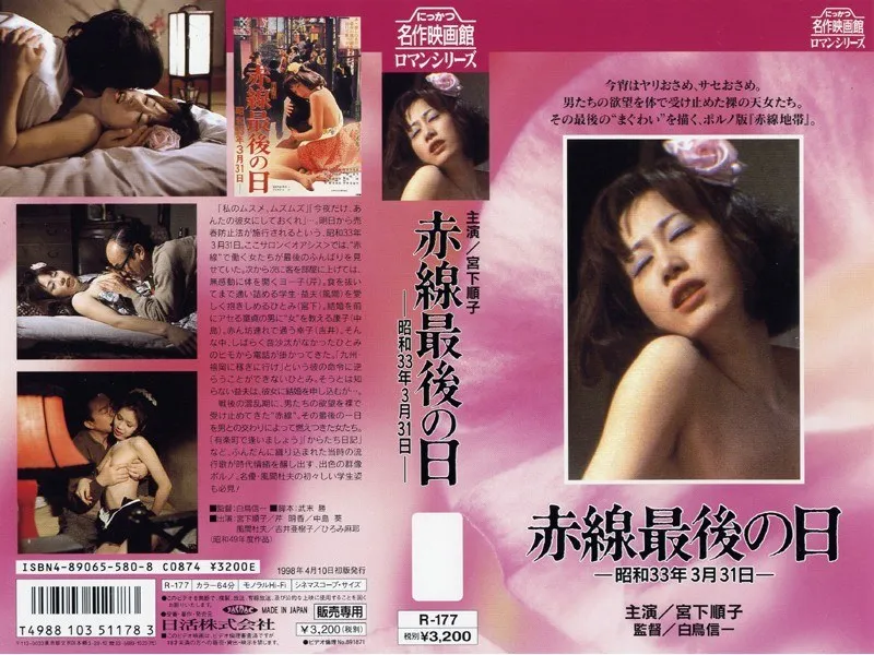 【宮下順子 中島葵 芹明香 ひろみ麻耶 吉井亜樹子】昭和33年3月31日…赤線最後の日の熱狂と女優たちの記憶 宮下順子,中島葵,芹明香,ひろみ麻耶,吉井亜樹子