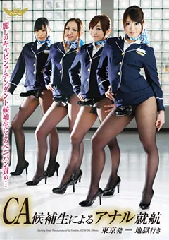 【FREEDOM】一ノ瀬ルカ 小嶋ジュンナ 桐原あずさ CA候補生によるアナル就航 東京発－地獄行き 【NFDMDL-286】 一ノ瀬ルカ,小嶋ジュンナ,桐原あずさ