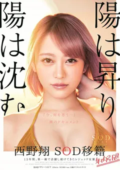 【ソフト・オン・デマンド】陽は昇り陽は沈む 西野翔 SOD移籍 年内引退 【STARS-113】 西野翔