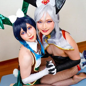 鶴さん＆ウェティさん、愛し合う姿をハイビジョンで！コスプレ美SHOT