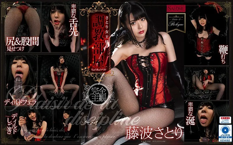 【VR】藤波さとり女王様の極上レッスン！口内奉仕＆乱れた言葉でM心を射抜く 藤波さとり