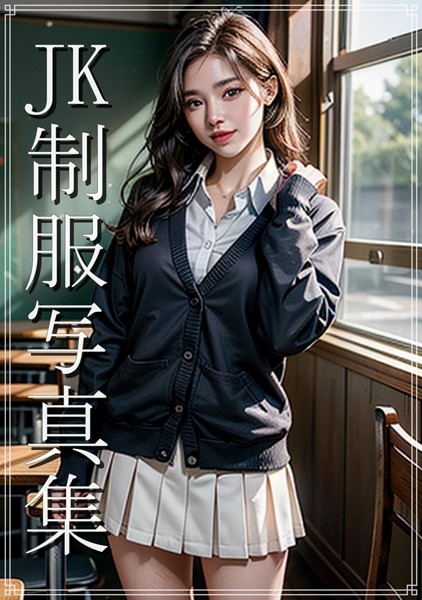 【DMM】JK制服写真集 制服黒髪美少女