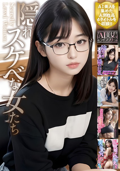 【電子書籍】隠れスケベな女たち【AI美女ライブラリー】