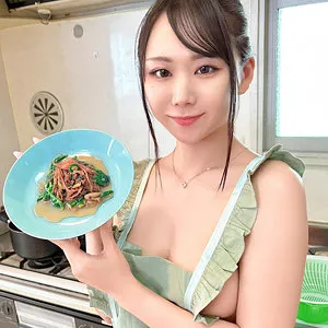 望月ふうか、最奥愛の充填で昇天！裸エプロン＆スレンダーボディを独占配信 望月ふうか