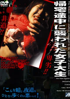 【ALEX】帰宅途中に襲われた女子大生 【ALX-076】