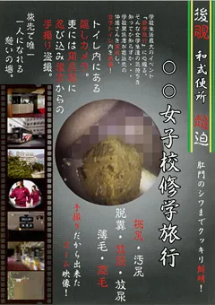 【紀州書店】後覗超迫 ○撮 和式便所 ○○女子校修学旅行1 【KOSS-01】