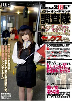 【ソフト・オン・デマンド】美人バスガイドと温泉ツアー中にセックス出来るのか？ 【SDDE-154】