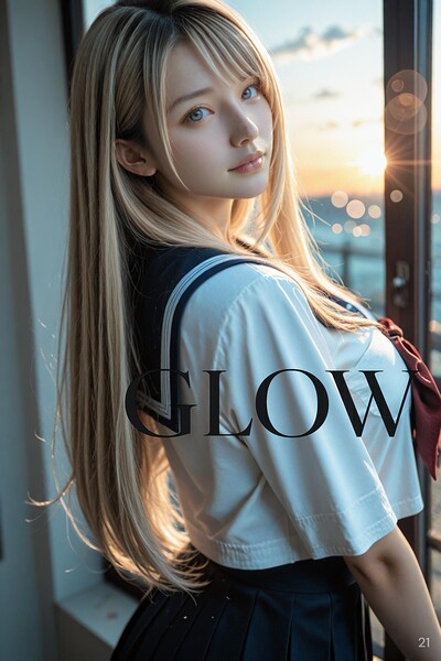 【DMM】グラビア写真集「GLOW」 藤原 晴