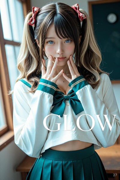 【DMM】グラビア写真集「GLOW」 雲井 琥珀